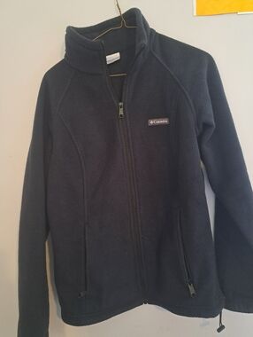 Columbia L Black Full-Zip Fleece Jacket